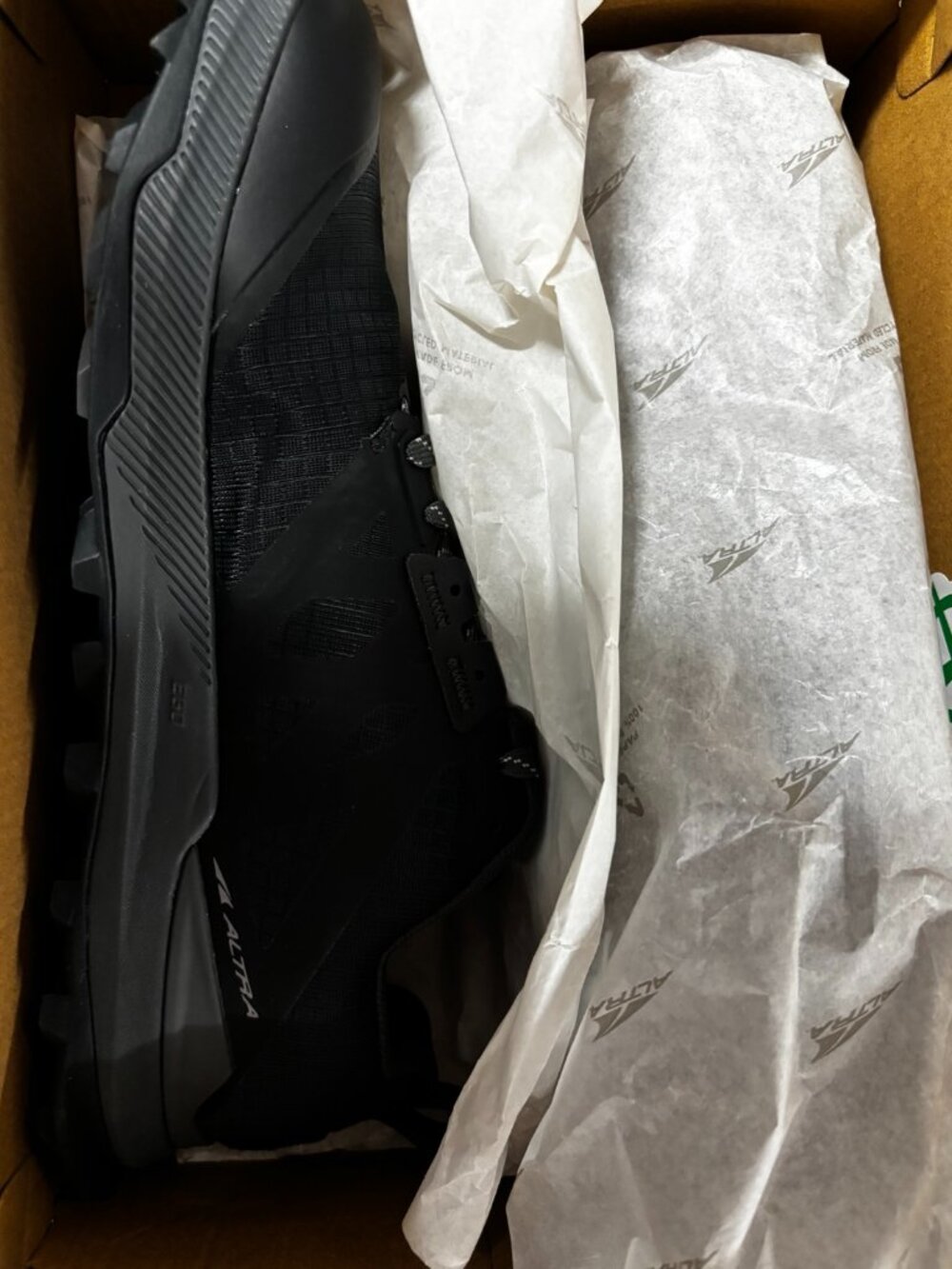 Altra Lone Peak 8 Men’s Trail Running Shoes Black/Gray Size 8.5 Brand New - Picture 2 of 3